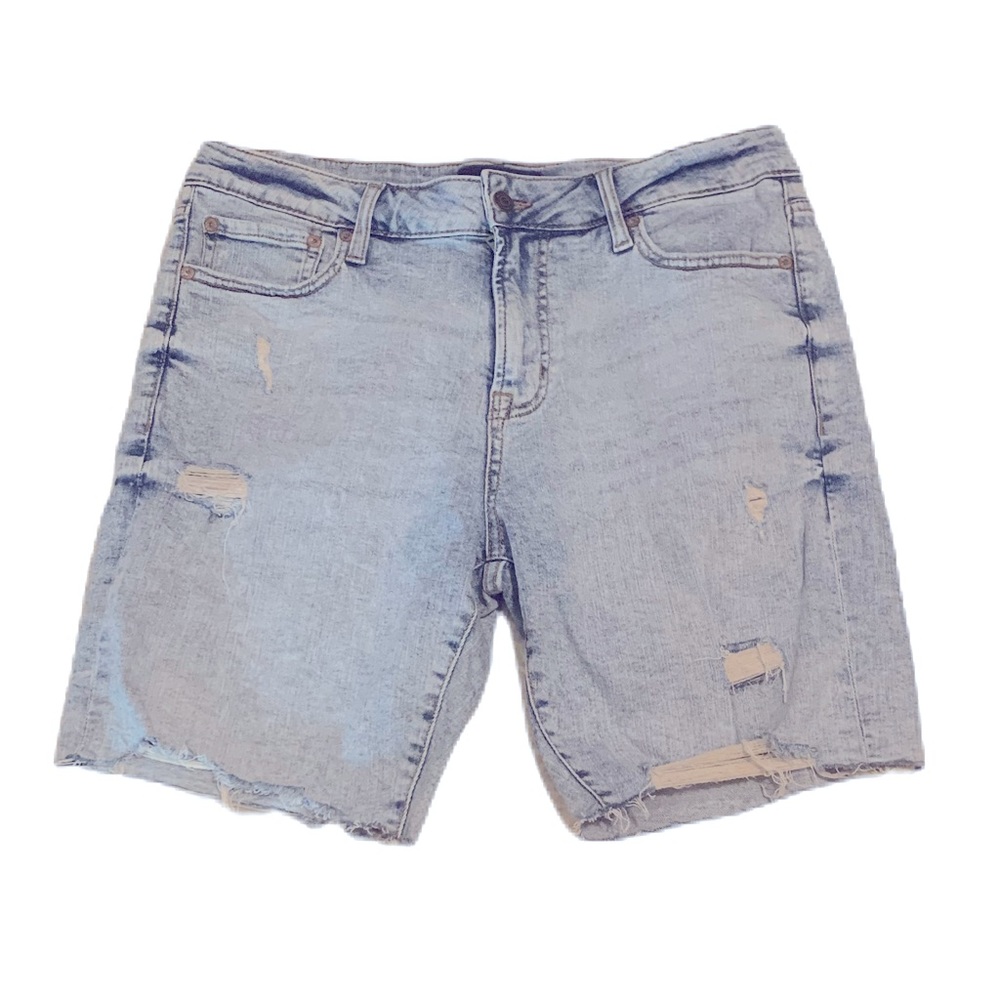 Aero Men’s Athletic Cut-Off Jean Shorts